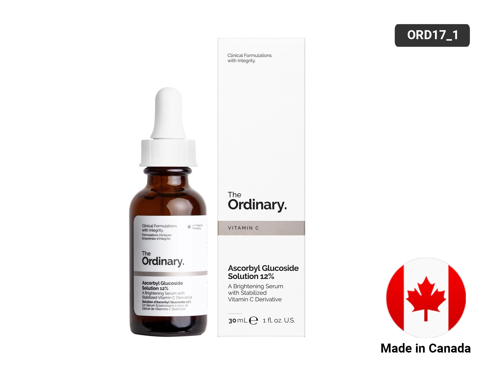 Buy Original The Ordinary Ascorbyl Glucoside Solution 12% 30ml in Sri Lanka